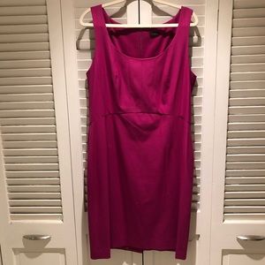 ANN TAYLOR Fuchsia Pencil Dress
